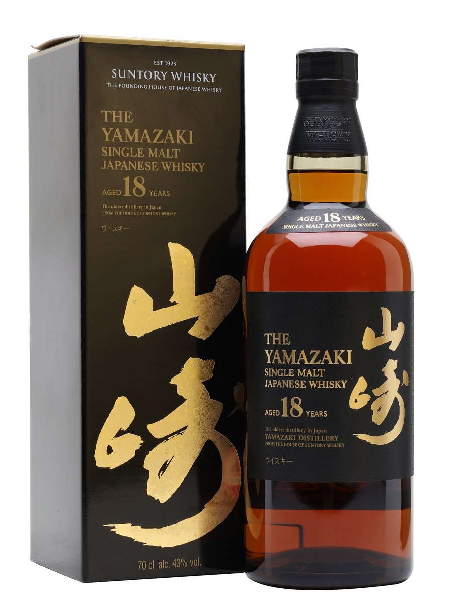 Suntory The Yamazaki Single Malt Japanese Whisky 18 Year Old